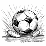 Penalty Kick Finale Coloring Pages 4