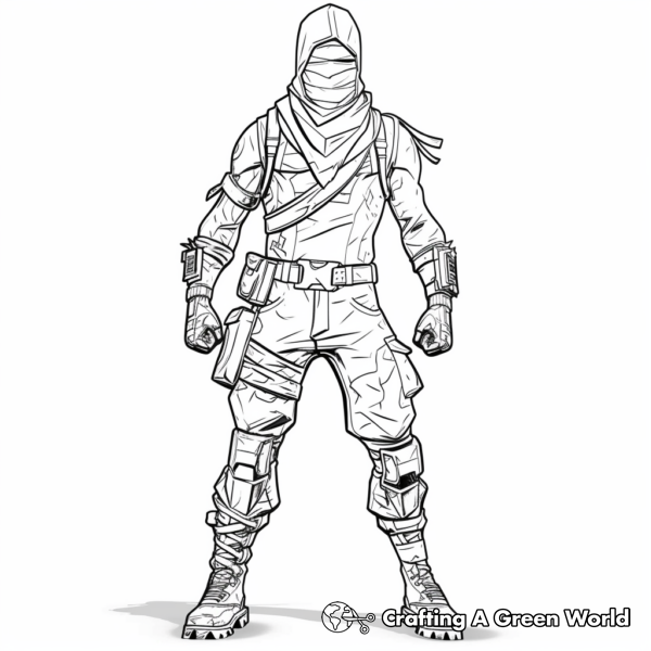 Fortnite Coloring Pages - Free &amp; Printable!