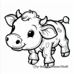 Preschool Farm Animal Coloring Pages 1