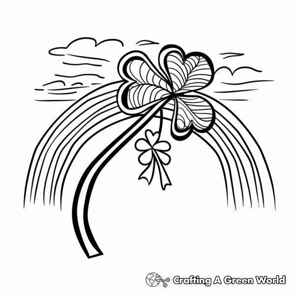 Four Leaf Clover Coloring Pages - Free & Printable!