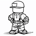 Roblox Character Coloring Pages 4
