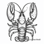 Rock Lobster Coloring Page for All Ages 1