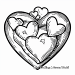 Romantic Valentine's Heart Coloring Pages 2