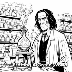 Harry Potter Coloring Pages - Free & Printable!