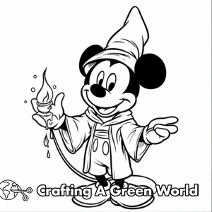 Mickey Mouse Coloring Pages - Free &amp; Printable!