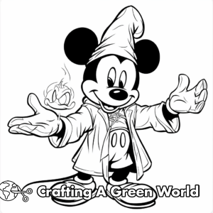 Mickey Mouse Coloring Pages - Free &amp; Printable!