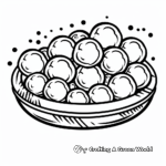 Sweet Pearls - June's Birthstone Coloring Pages 1