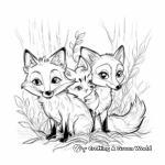 Swift Kit Fox Coloring Pages 3