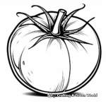 Tasty Tomato Coloring Pages 3