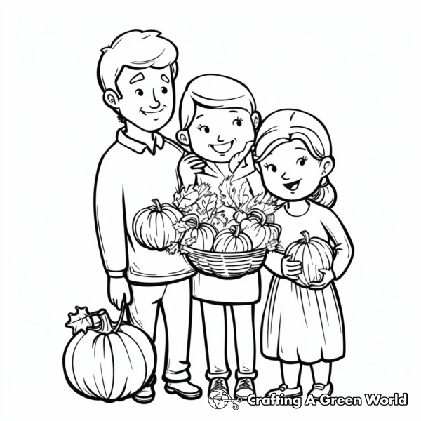 Thankful Coloring Pages - Free & Printable!