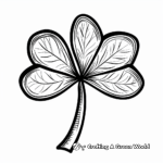 Traditional Irish Shamrock Coloring Pages 4