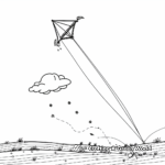 Traditional Kite Flying in August Coloring Pages 2