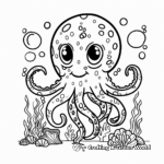 Under the Sea: Preschool Sea Creature Coloring Pages 3
