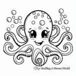 Under the Sea: Preschool Sea Creature Coloring Pages 4