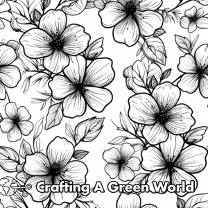 Hello Spring Coloring Pages - Free & Printable!