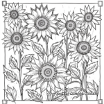 Vibrant Summer Solstice Coloring Pages 4
