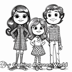 70s Coloring Pages - Free & Printable!