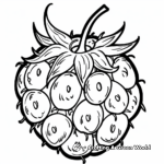 Wild Raspberry Coloring Pages 2