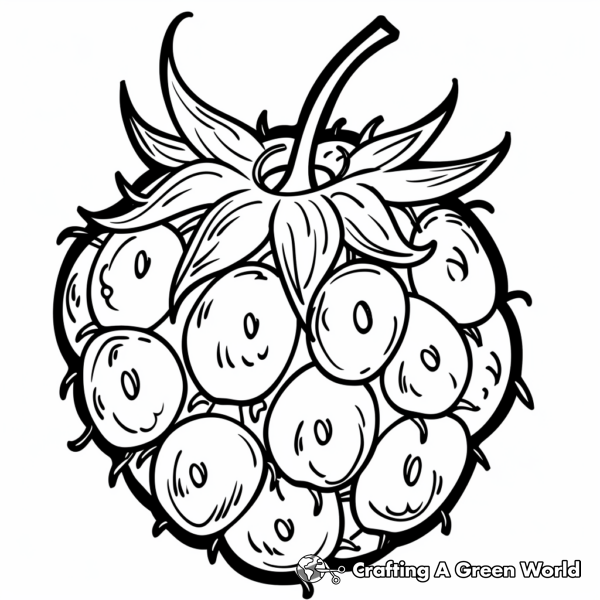 Healthy Food Coloring Pages - Free & Printable!