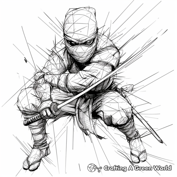 Ninja Coloring Pages - Free & Printable!