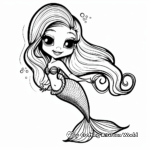Animated Mermaid Sirens from Cartoons Coloring Pages 3