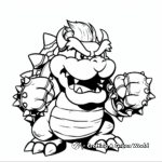 Bowser Koopa Troopa Coloring Pages 3