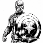 Captain America: The First Avenger Coloring Pages 2