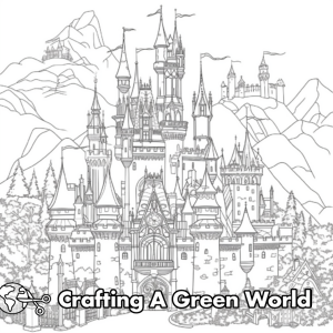 Cinderella Coloring Pages - Free &amp; Printable!