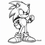 Detailed Sonic the Hedgehog Movie Character Coloring Pages 1