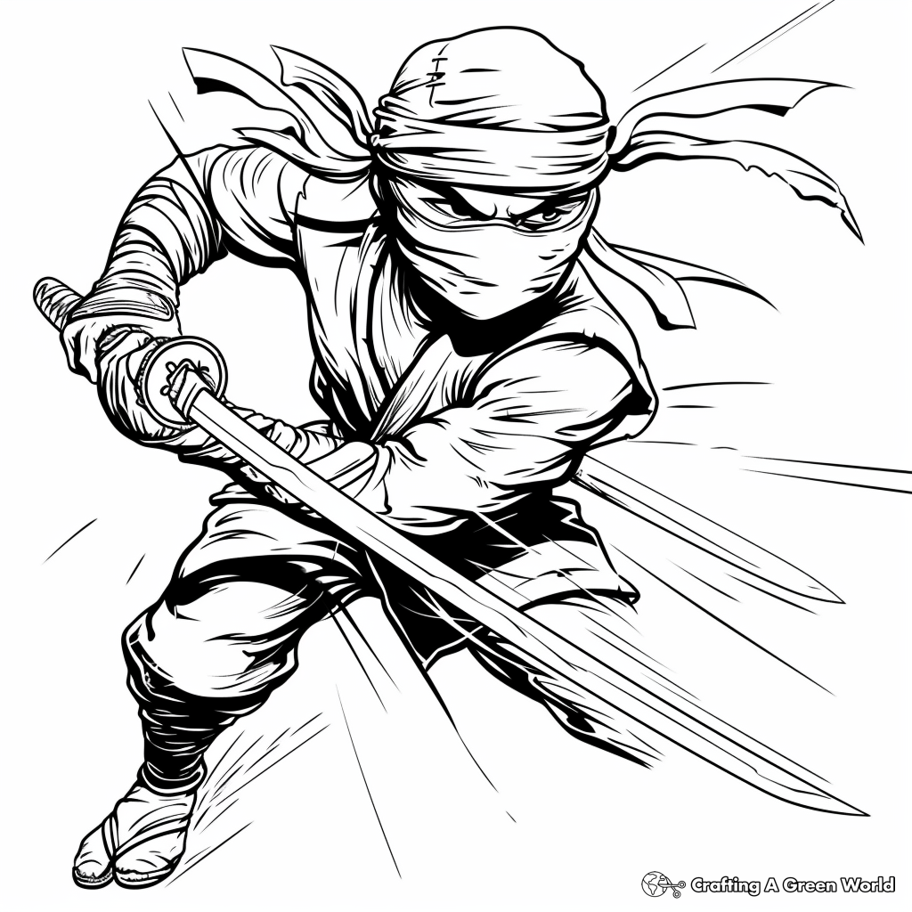 Free Coloring Pages Unleash Your Inner Ninja Free Coloring Pages Unleash Your Inner Ninja
