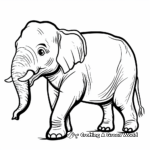 Elephant Parade Coloring Pages 1
