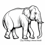 Elephant Parade Coloring Pages 4