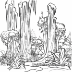 Enchanting Finds in Enchanted Forest Frozen 2 Coloring Pages 3