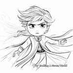 Frozen 2's Gale the Wind Spirit Coloring Pages 1