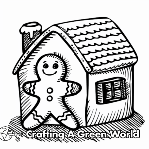 Gingerbread Man Coloring Pages - Free &amp; Printable!