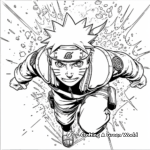 Iconic Scenes from Naruto Shippuden Coloring Pages 3