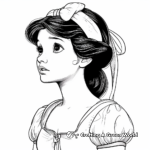 Iconic Snow White Coloring Pages 1
