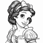Iconic Snow White Coloring Pages 3