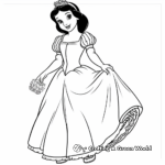 Iconic Snow White Coloring Pages 4