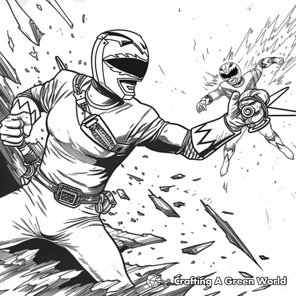 Power Rangers Coloring Pages - Free & Printable!