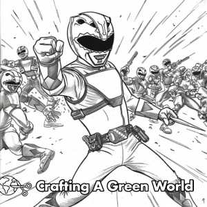 Power Rangers Coloring Pages - Free &amp; Printable!