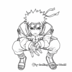 Jutsu Techniques of Naruto Shippuden Coloring Pages 4