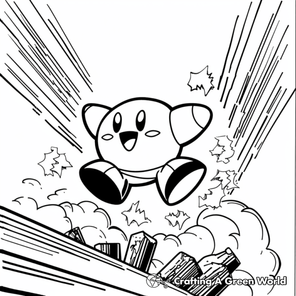 Kirby Coloring Pages - Free & Printable!