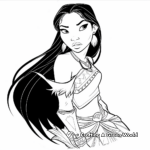 Land of Dreams Pocahontas Coloring Pages 2
