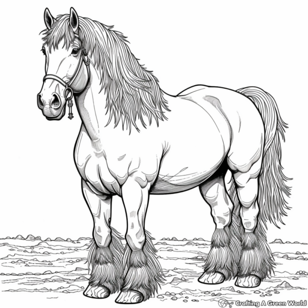 Horse Coloring Pages For Adults - Free & Printable!