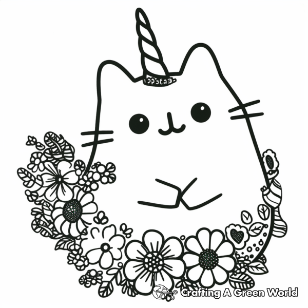 Pusheen Coloring Pages - Free & Printable!