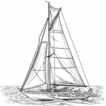 Sailing Sailfish Coloring Pages for Nautical Lovers 1