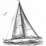 Sailing Sailfish Coloring Pages for Nautical Lovers 4