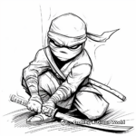 Shinobi Assassins: Ninja Coloring Pages 3