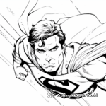 Superman and his Team: Justice League Coloring Pages 4